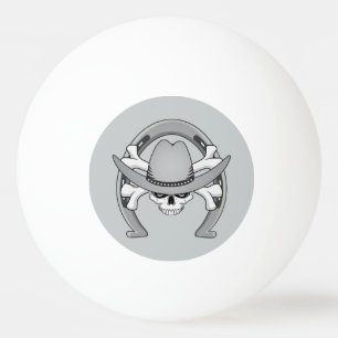 Cowboyskallehästsko Pingisboll