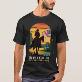 cowboyskjorta t shirt