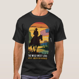 cowboyskjorta t shirt