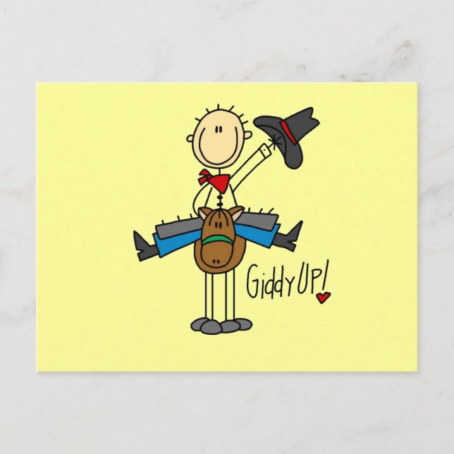 Cowboyskjortor och presenter vykort (Framsida)