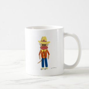 Cowboysock monkey kaffemugg
