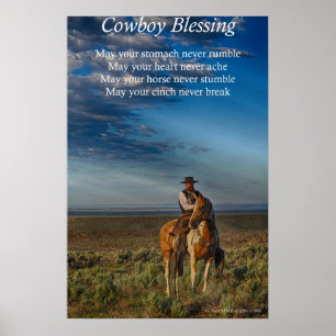 Cowboyvälsignelse Poster