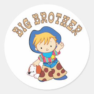 Cowchildren Big Brother Runt Klistermärke