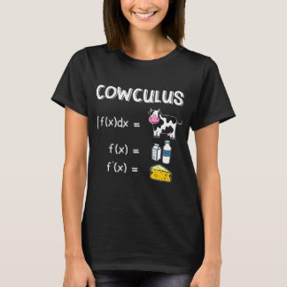 Cowculus Cow Math Nerdy Student Lacher T Shirt