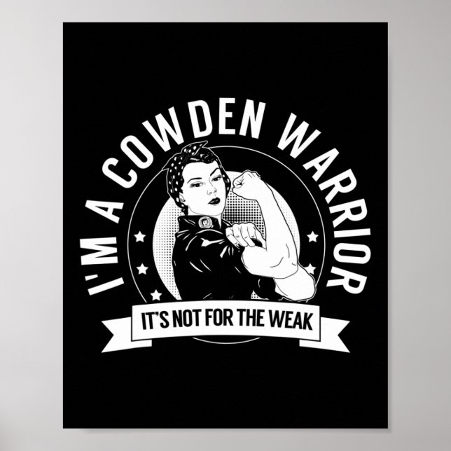 Cowden Warrior Nftw - Cowden Syndrome Awareness Poster (Framsidan)