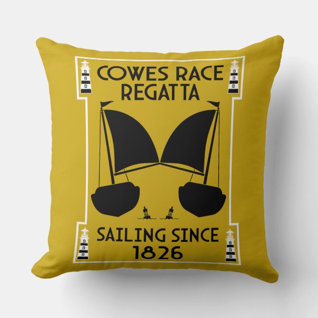 Cowes Isle of Wight Yacht Regatta Kudde (Framsida)