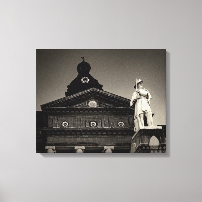 COWETA COUNTY DOMSTOL Canvas Art (Framsida)