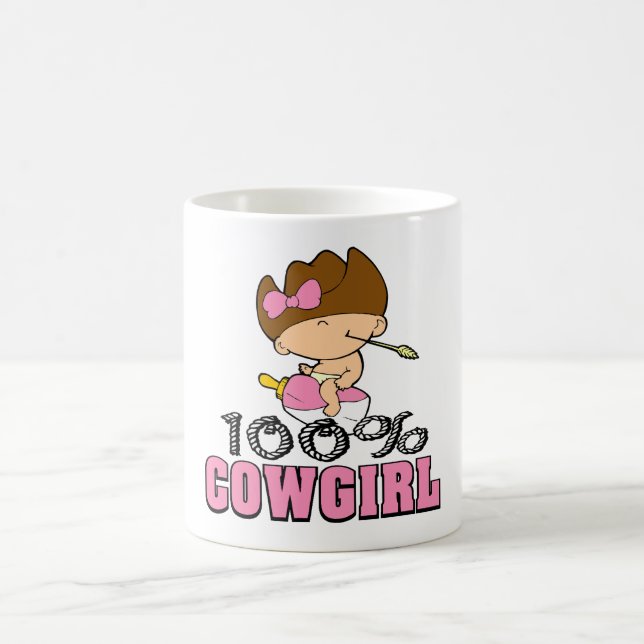 Cowgirl 100% kaffemugg (Center)