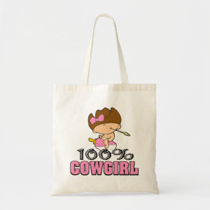 Cowgirl 100% tygkasse