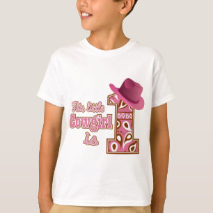Cowgirl 1st Birthday Tee