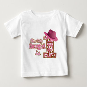 Cowgirl 1st Birthday Tee Shirt