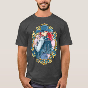 Cowgirl Älskare Southern Belle Cowboy T Shirt