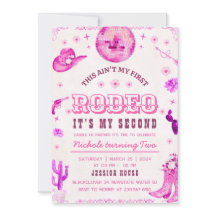 Cowgirl Andra Rodeo Festsinladan