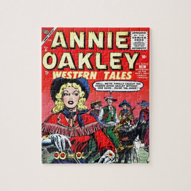 Cowgirl Annie Oakley Pussel (Vertikal)