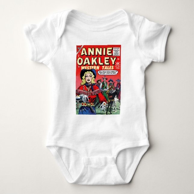 Cowgirl Annie Oakley Tee Shirt (Framsida)