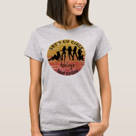 Cowgirl bachelorette brudens sida personlig t shirt