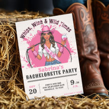 Cowgirl Bachelorette Party Whips Vin & Vild Times