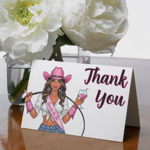 Cowgirl Bachelorette Party Whips Vin & Vild Times Tack Kort