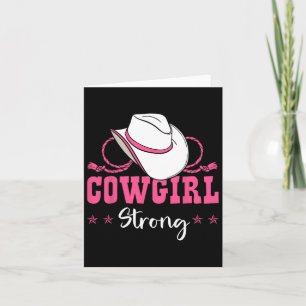 Cowgirl Barrel Tävla Roping  Rode Kort