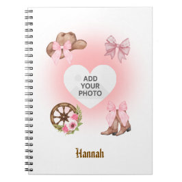 Cowgirl Birthday Notebook Gift Anteckningsbok
