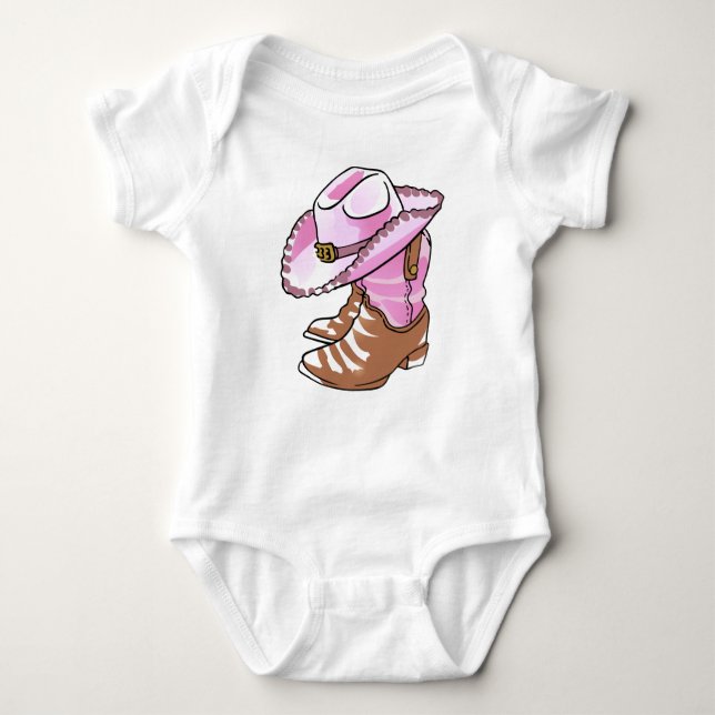 Cowgirl Boots and Hat T Shirt (Framsida)