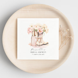 Cowgirl Boots Bubly Peonies MÖHIPPA Pappersservett