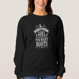 Cowgirl Boots Western Land Rodeo for Women Girl T Shirt