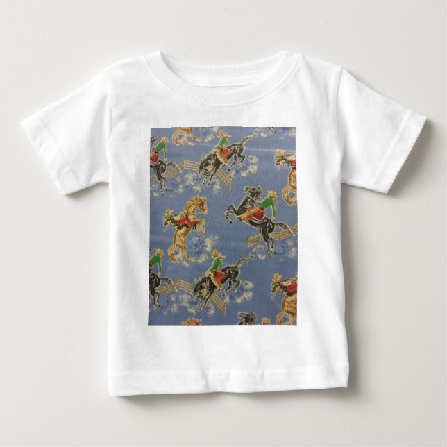 Cowgirl Bronc Rider Tee (Framsida)
