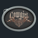 Cowgirl Buckle<br><div class="desc">Cowgirl, trendig land-tjejen. Coola, Trendig Cowgirl t-shirts, tanker, hattar med mera. Visa ditt westerna pride i land med den här coolan, chicen i stadsområden. Kolla in vår stygga Cowgirl-design också... Ta en titt på alla 77-formgivningar för metod!</div>