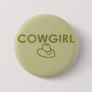 Cowgirl Button Knapp
