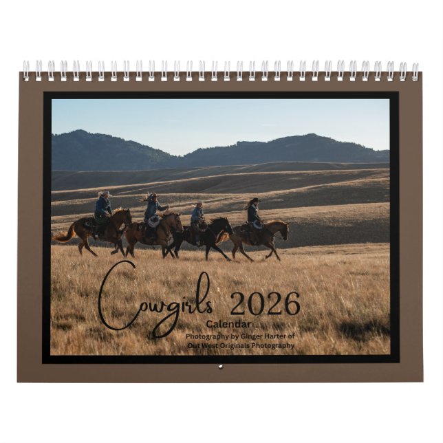 Cowgirl calendar kalender (Omslag)