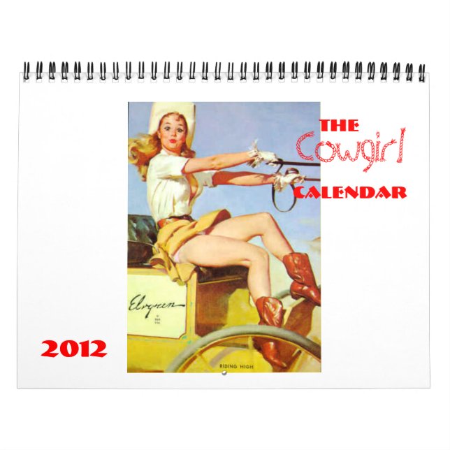 Cowgirl Calendar Kalender (Omslag)