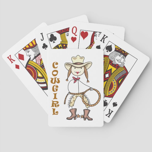 Cowgirl Casinokort (Baksidan)