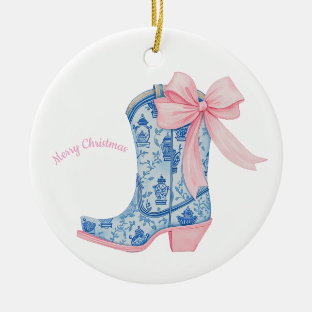 Cowgirl Christmas Ornament (Framsidan)