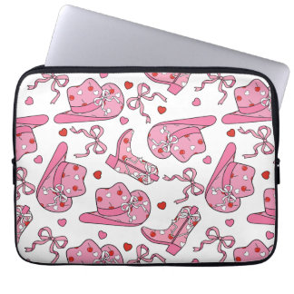 Cowgirl Coquette Rosa Laptop Fodral
