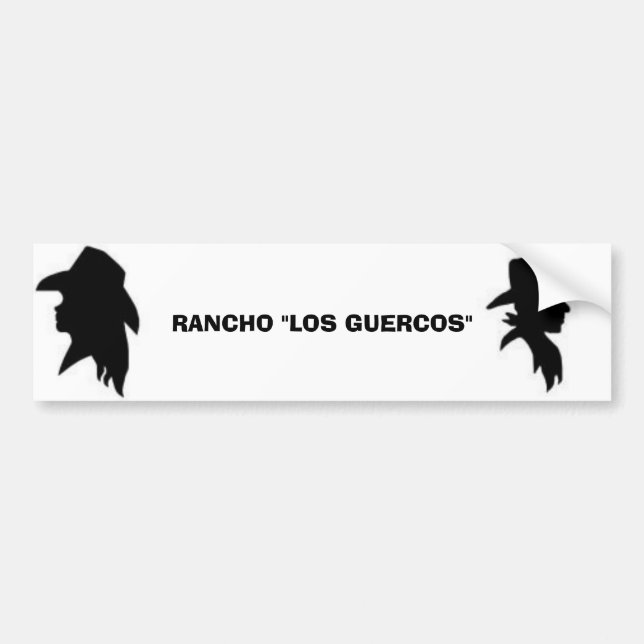 Cowgirl Cowboy, RANCHO Bildekal (Framsidan)