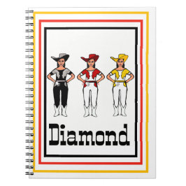 Cowgirl Dancer Red Notebook #2 Anteckningsbok