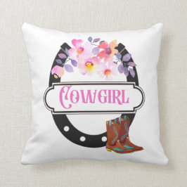 Cowgirl Dekorativ kudde