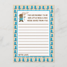 Cowgirl eller Cowboy Gender Reveal Adapter Inbjudningar