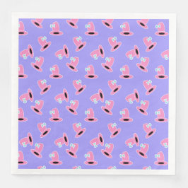 Cowgirl Födelsedagsfest Pappersservett