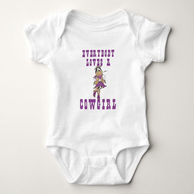 CowGirl Gifts Tee Shirt (Framsida)