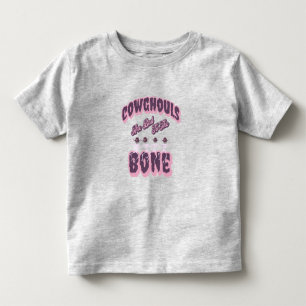 Cowgirl Halloween COWGHOULS är elaka mot benet T Shirt