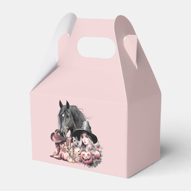 Cowgirl Halloween-hästbroms är för amatörer Presentaskar (Framsidan Sidan)