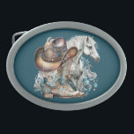 Cowgirl horse cowboystövlar som blommigt western<br><div class="desc">Cowgirl,  Hästälskare design med cowboystövlar,  cowboyhatt,  en vacker häst,  turkoblommor och personlig namn eller någon text. Western land-design.</div>