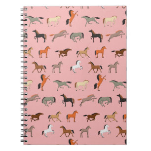 Cowgirl Horse Lover Gift, Women & Girls Kid Anteckningsbok