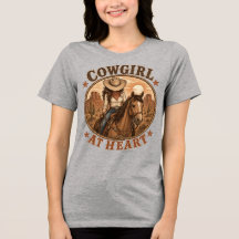 Cowgirl I Hjärtat Västerländsk Hästryttare