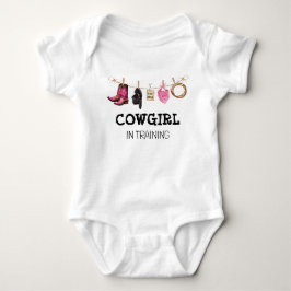 Cowgirl i Training Westerna Land T Shirt