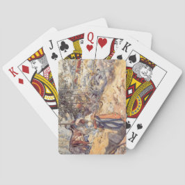 Cowgirl in the Meadow (Child with Boskap) Casinokort