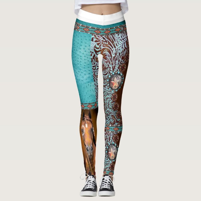 Cowgirl Inspired Leggings (Framsida)
