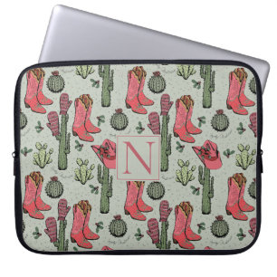 Cowgirl jul monogram datorfodral